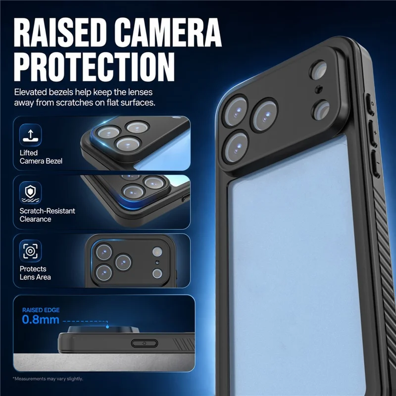 REDPEPPER FM Series For iPhone 18 Pro Max Waterproof Case IP68 Shockproof Phone Cover