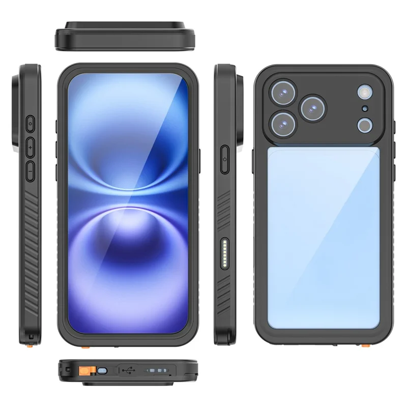 REDPEPPER FM Series For iPhone 18 Pro Max Waterproof Case IP68 Shockproof Phone Cover