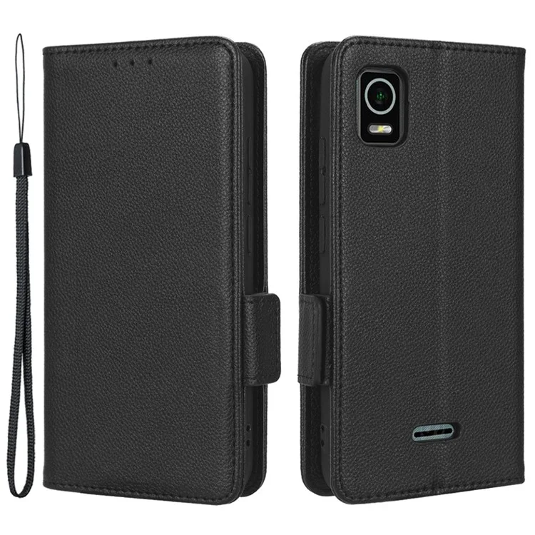 Для Дебюта по Крикету Smart Litchi Texture PU - Черный