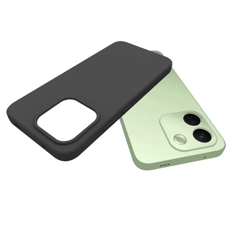 For Xiaomi Redmi Note 17 Pro+ 5G  /  Redmi Note 17 Pro Max 5G Case Matte Finish Soft TPU Phone Cover - Black