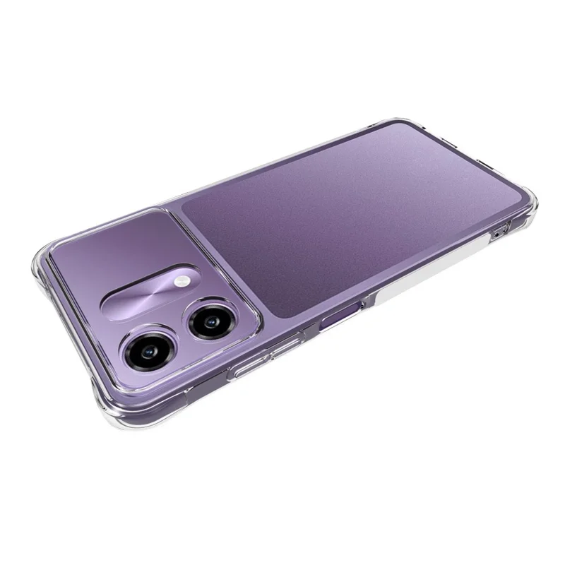 For HMD Vibe2 5G TPU Case Non Slip Anti Drop Phone Cover - Transparent