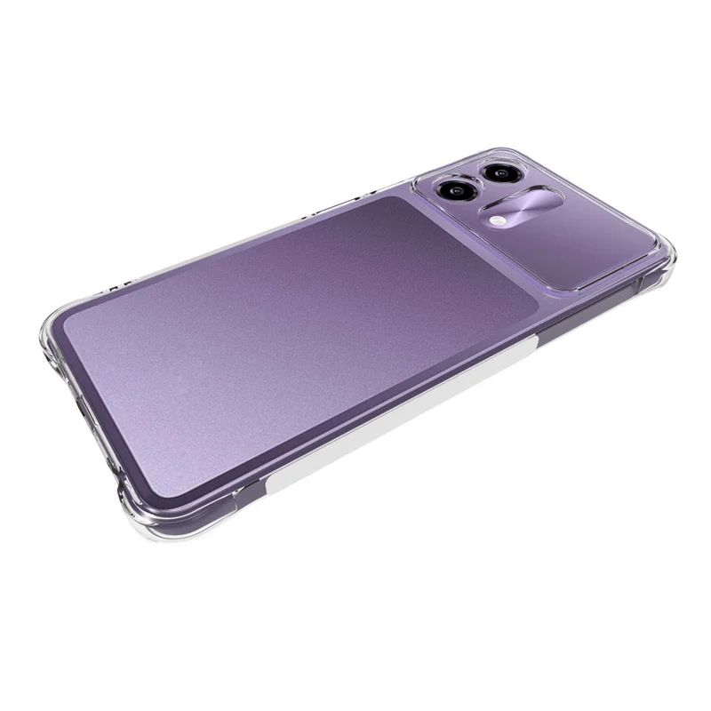 For HMD Vibe2 5G TPU Case Non Slip Anti Drop Phone Cover - Transparent