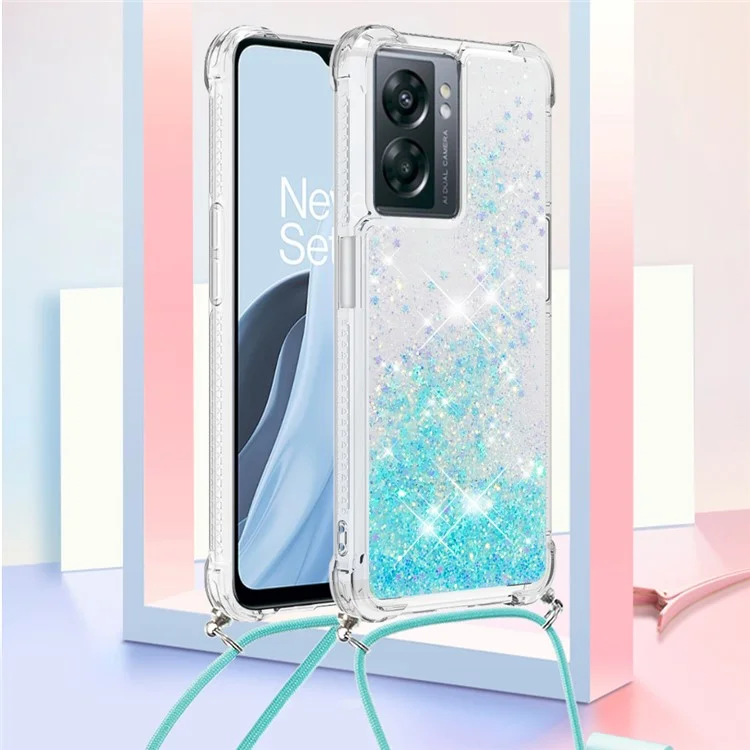 YB Quicksand Series-4 Для OnePlus Nord N300 5G / Oppo A57 (2022) 5G / A77 5G / Realme Q5i / Нарзо 50 5G / V23 5g Щупальника Для Щупых Пикательных Машин. - Синий / Пентаграмма