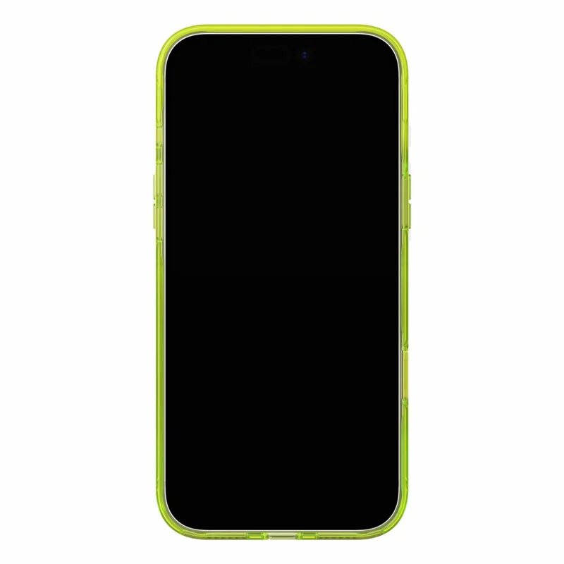 AULUMU for iPhone 18 Pro Max  /  17 Pro Max Magnetic Case Shockproof PC IML Luminous Phone Cover - Yellow Lemon