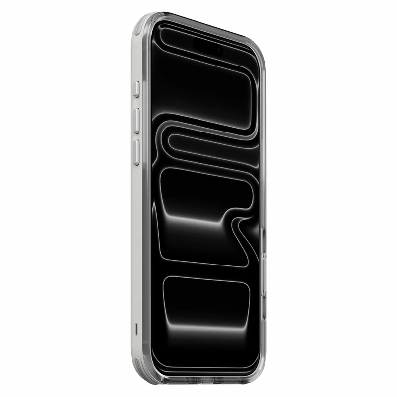 AULUMU For iPhone 18 Pro / 17 Pro Shockproof Case PC + TPU Phone Cover with Aluminum Alloy Camera Frame - White