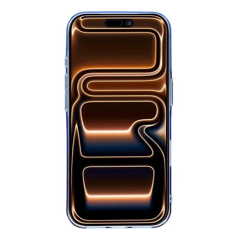 X-LEVEL For iPhone 18 Pro / 17 Pro Magnetic Case Slim Hard PC Phone Back Cover - Transparent Blue