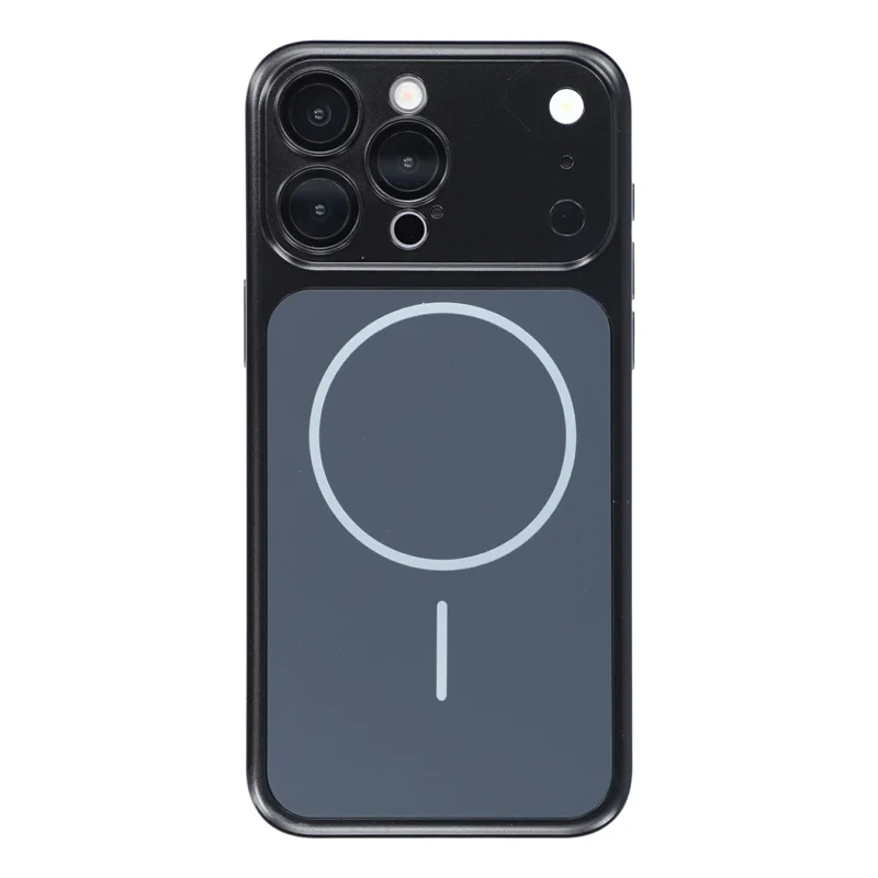 For iPhone 13 Pro Case 1.5mm PC Shockproof Phone Cover Built-in Camera Lens Protector - Black