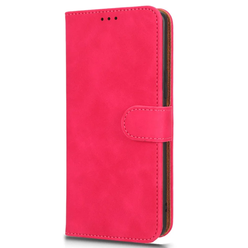 For Honor 80 Pro 5G Phone Protector Multifunction Wallet Stand Flip Skin-touch Feeling Phone Case PU Leather+TPU Cover - Rose