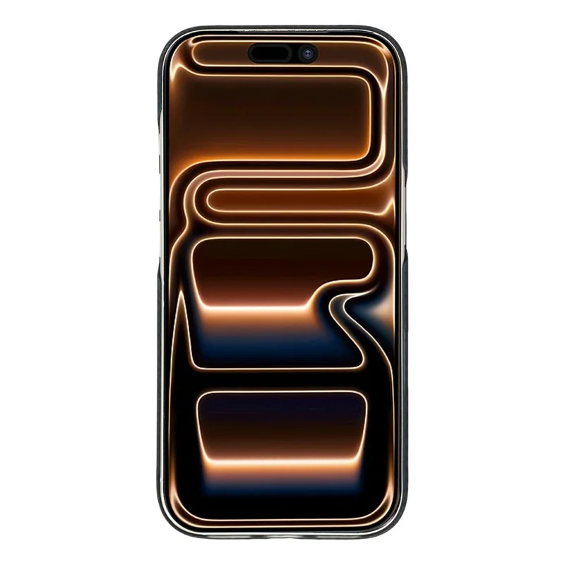X-LEVEL for iPhone 18 Pro Max / 17 Pro Max Magnetic Case Carbon Nanofiber + Metal Lens Frame Phone Cover - Black