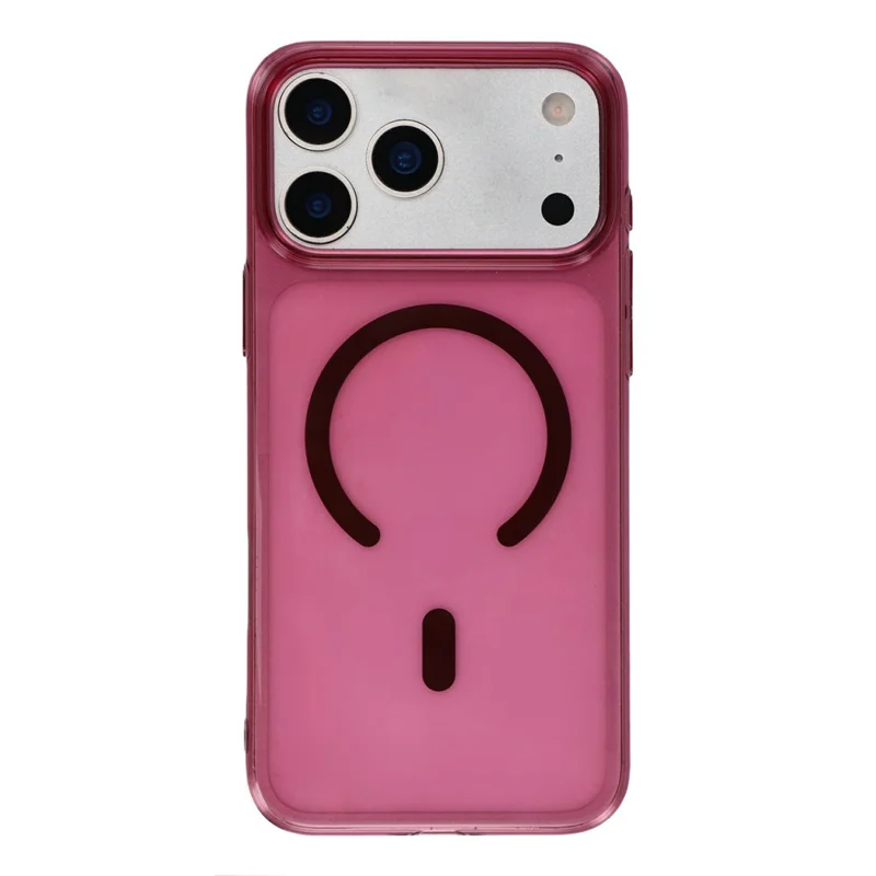 YOUNGKIT for iPhone 18 Pro / 17 Pro Case Compatible with MagSafe Hard PC Phone Back Cover - Transparent Purple