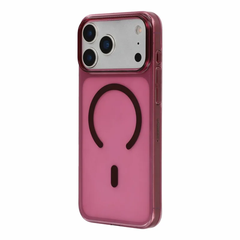 YOUNGKIT for iPhone 18 Pro / 17 Pro Case Compatible with MagSafe Hard PC Phone Back Cover - Transparent Purple