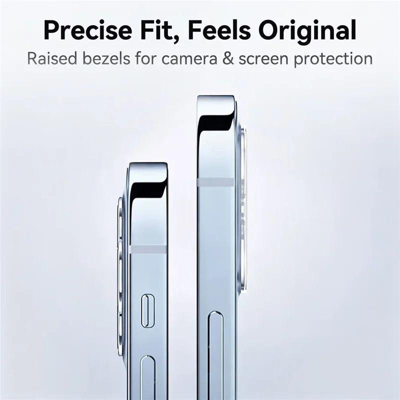 Custodia magnetica per iPhone 18 Pro Max, cover in TPU + PC con protettore schermo in vetro al silicio alluminato + protezione obiettivo fotocamera in PC - Nero