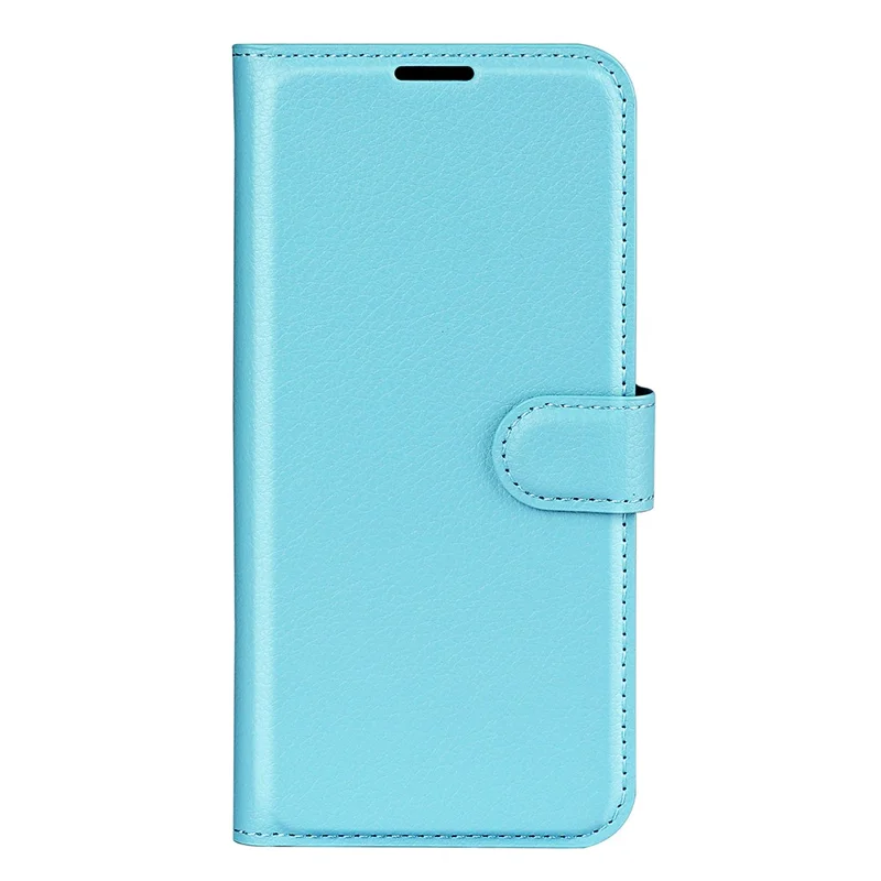 For Nothing Phone (4b) Case Wallet Stand Litchi Texture Shockproof Leather Phone Cover - Blue