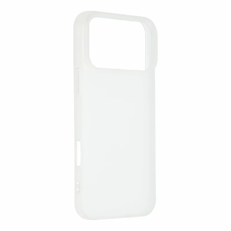 For iPhone 18 Pro Max Case Matte TPU Cover + High Aluminium-silicon Glass Screen Protector + Lens Protector - Matte Transparent