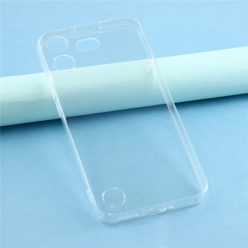 For Nothing Phone (4b) bagside dæksel, ultra tynd fleksibel TPU klar telefonbeskyttelsesdæksel - transparent