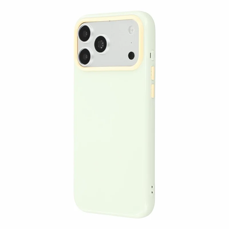 For iPhone 18 Pro Max Case Shockproof TPU Phone Cover with Detachable Camera Frame - Green