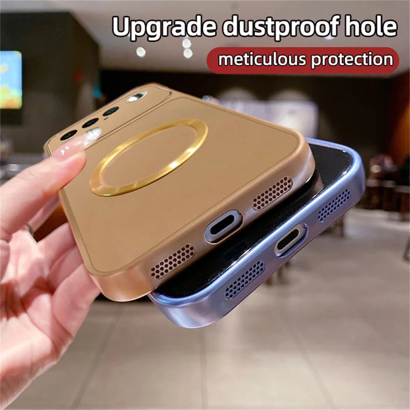 Etui magnetyczne z pierścieniem i wzorem CD do Realme 16 5G, pokrowiec tylny z malowanego TPU z metalicznym wykończeniem - różowy