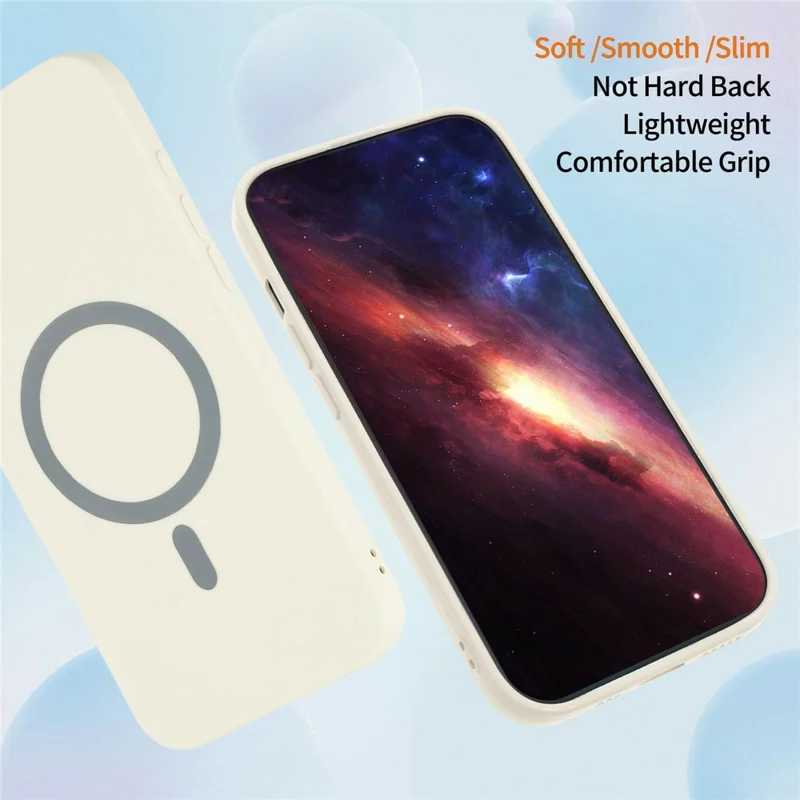 Bulk Purchasing for Xiaomi Redmi 17 4G / 5G Magnetic Case Soft TPU Phone Cover - White