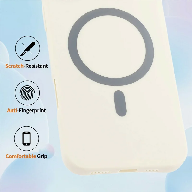 Bulk Purchasing for Xiaomi Redmi 17 4G / 5G Magnetic Case Soft TPU Phone Cover - White