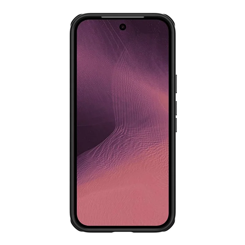 NILLKIN Super Frosted Shield Pro For Google Pixel 11 Magnetic Case PC + TPU Phone Cover - Transparent Black