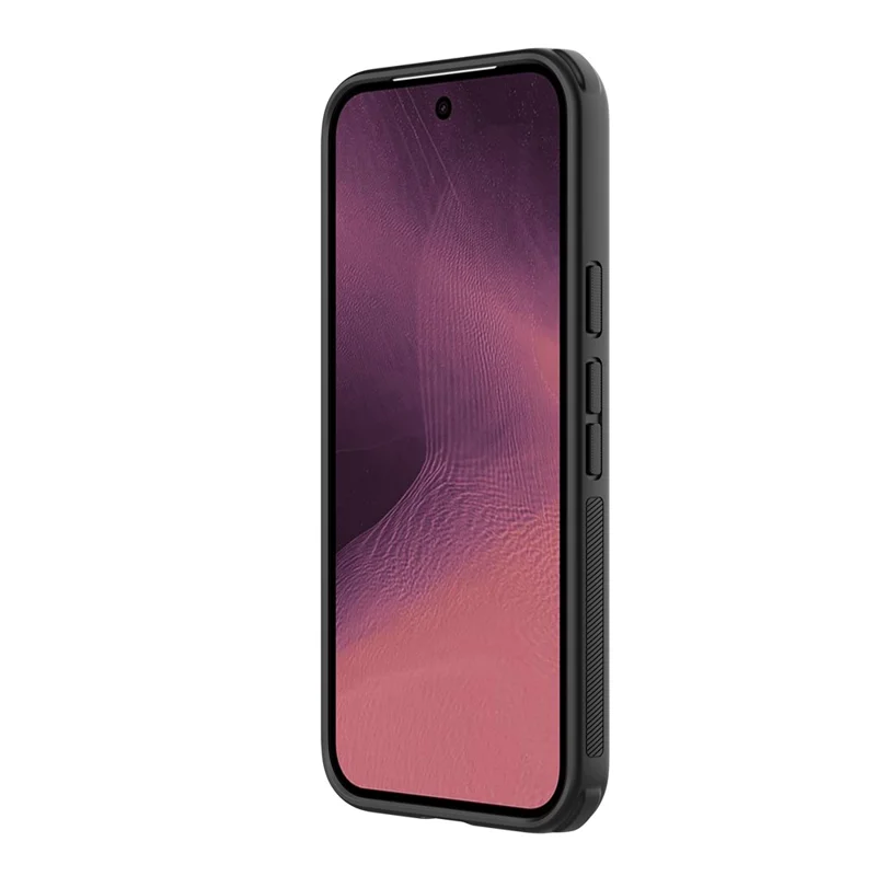 NILLKIN Super Frosted Shield Pro For Google Pixel 11 Magnetic Case PC + TPU Phone Cover - Transparent Black
