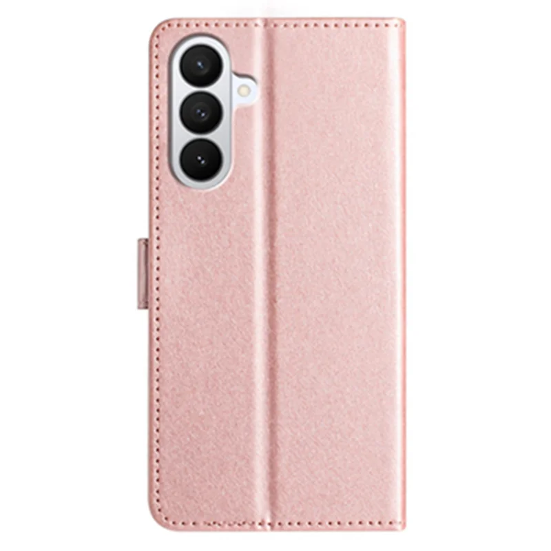 For Samsung Galaxy S27 Pro Wallet Case Leather Folio Phone Cover Magnetic Clasp - Rose Gold - 2