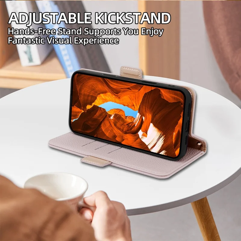 For Samsung Galaxy A07 5G Wallet Case PU Leather Rabbit Imprinted Phone Cover with Detachable Wrist Strap - White