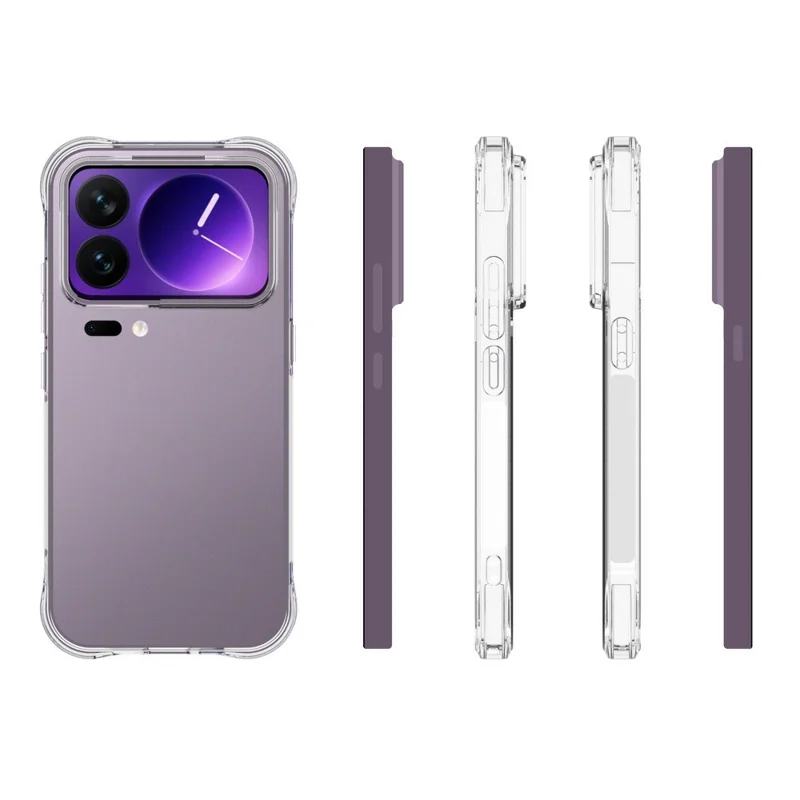 Bulk Purchasing For Xiaomi 18 Pro TPU Case Non Slip Anti Drop Phone Cover - Transparent