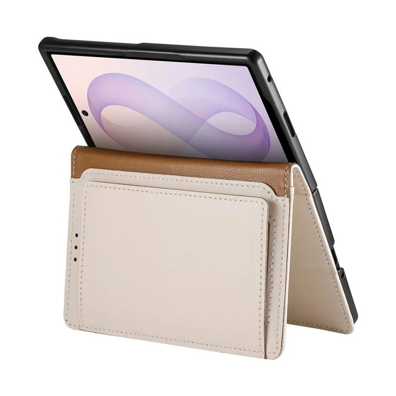 For Samsung Galaxy Z Fold8 Case Wallet Zipper Pocket Stand Folio Leather Phone Cover - White