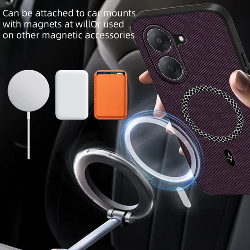 For Xiaomi Redmi A7 4G / A5 4G (Global) (171.8mm) Case Triangle Texture PU Leather Shockproof Ultra Thin Cover - Brown