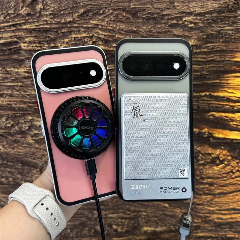 For Google Pixel 11 Pro XL Magnetic Case Aluminium Alloy PC Matte Phone Cover Pop-Up Snap Lock - Black