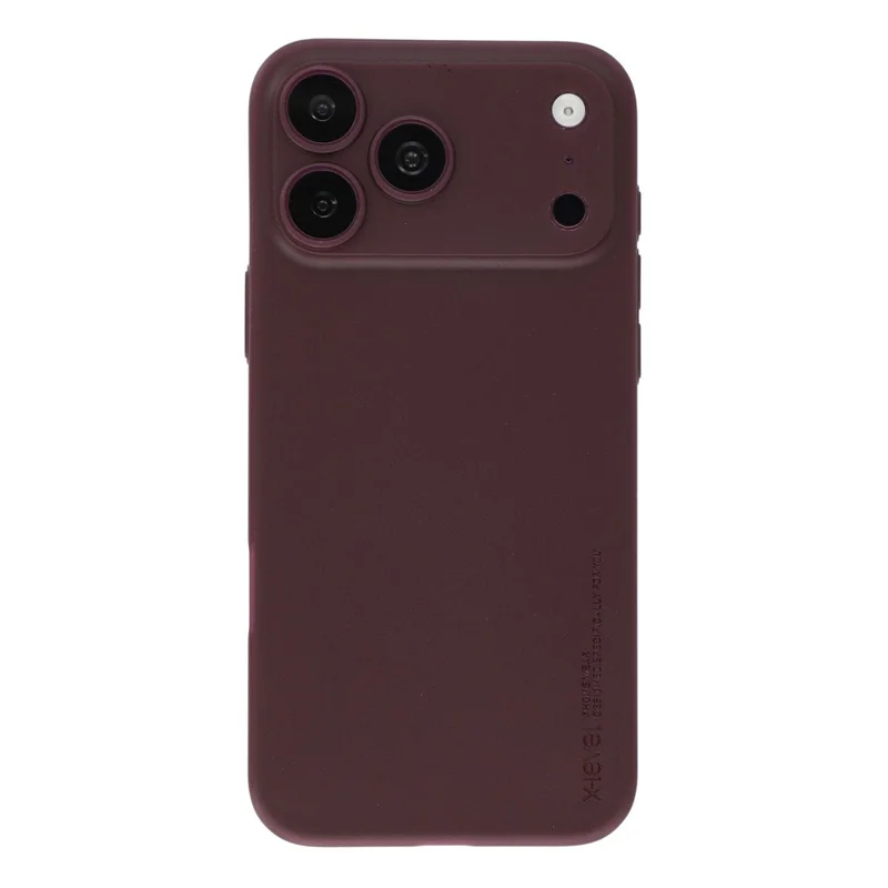 X-LEVEL for iPhone 18 Pro Max / 17 Pro Max Case Hard PP Matte Phone Cover 0.18mm Ultra-Thin - Cherry Red