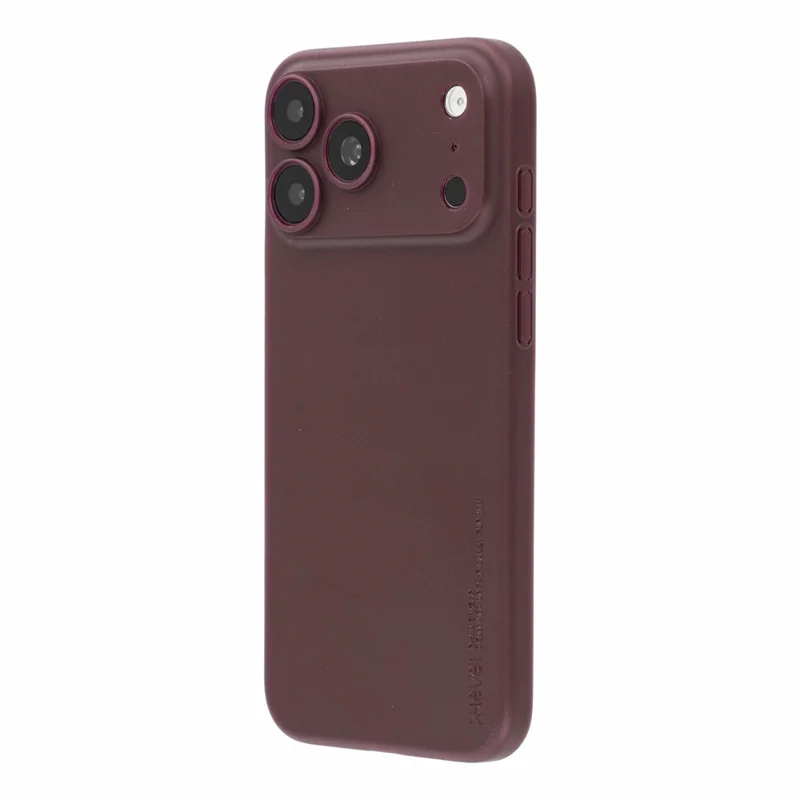 X-LEVEL for iPhone 18 Pro Max / 17 Pro Max Case Hard PP Matte Phone Cover 0.18mm Ultra-Thin - Cherry Red