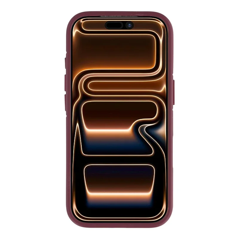 YOUNGKIT for iPhone 18 Pro / 17 Pro Magnetic Case Skin-Touch Matte PC + TPU Phone Cover - Cherry Red