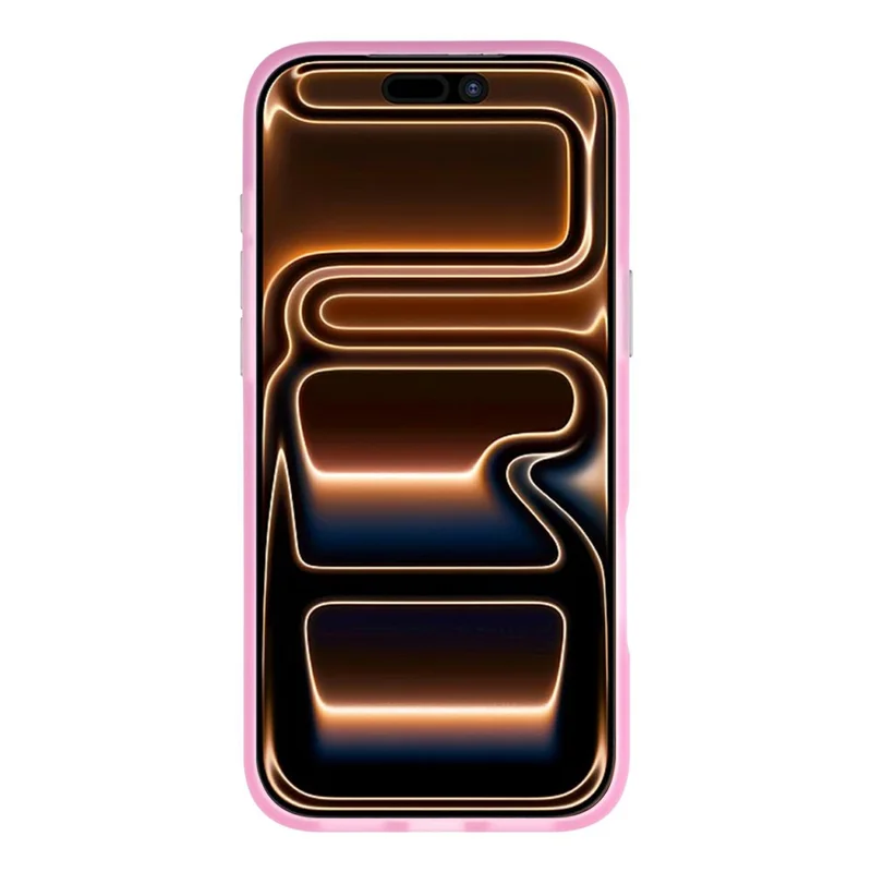 YOUNGKIT til iPhone 18 Pro Max / 17 Pro Max Magnetisk Case med Unik Skivedesign TPU + PC Telefon Bagdæksel - Pink