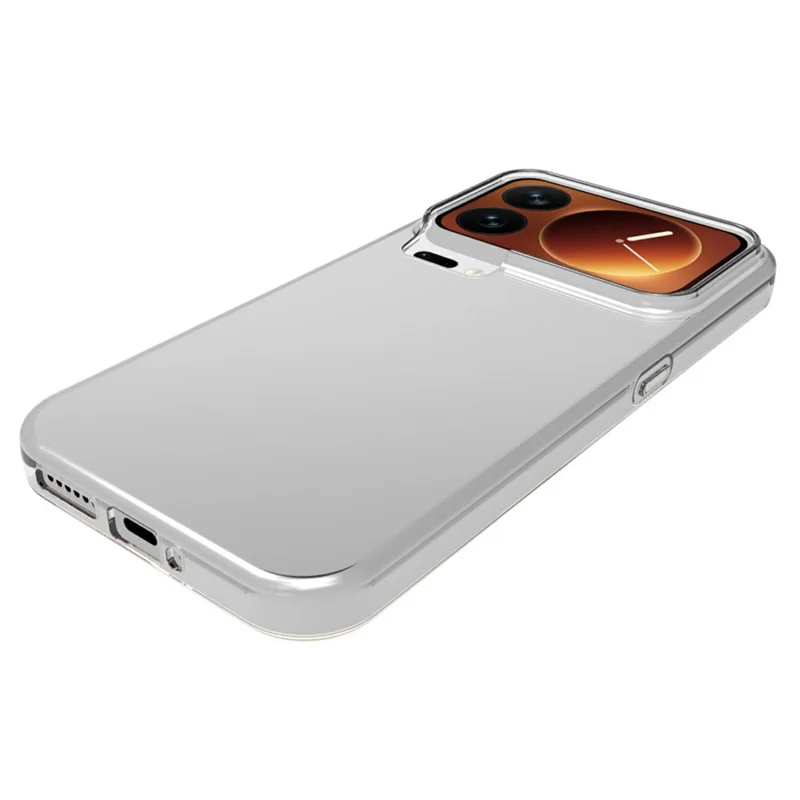 For Xiaomi 18 Pro Max Case Watermark Resistant TPU Phone Back Cover - Transparent