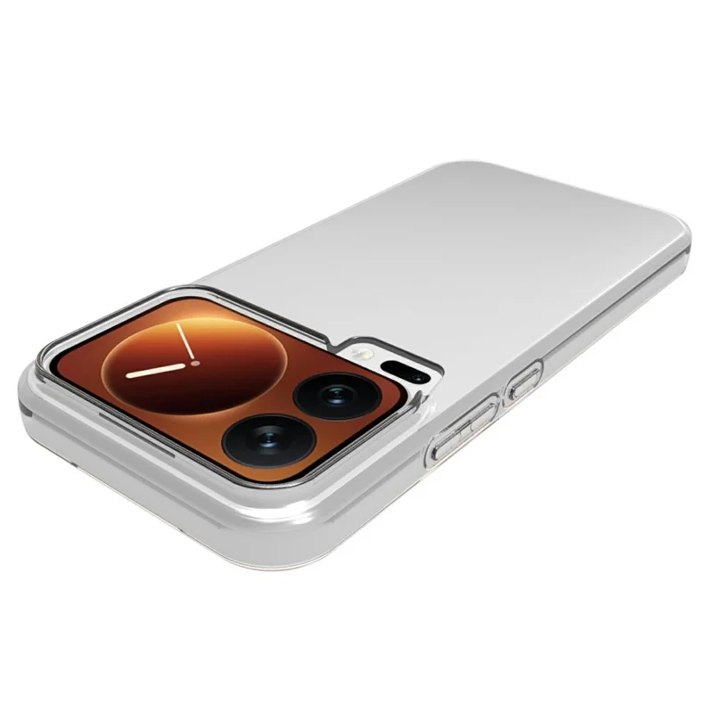 For Xiaomi 18 Pro Max Case Watermark Resistant TPU Phone Back Cover - Transparent