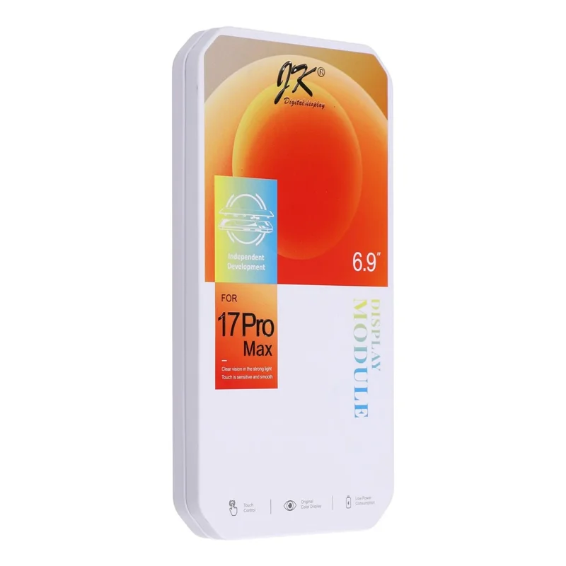 لـ iPhone 17 Pro Max قطعة شاشة LCD من الدرجة C ولوحة تحويل رقمي (تقنية JK Incell) (بدون شعار)
