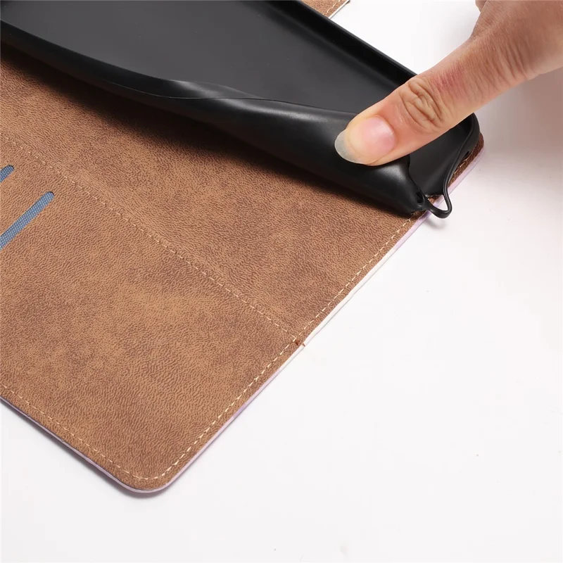Wallet Case For Xiaomi Redmi Note 17 Pro Max 5G  /  17 Pro+ 5G  /  17 Pro 5G Pattern Printed Flip Stand PU Leather Phone Cover with Wrist Strap - Flowering Tree