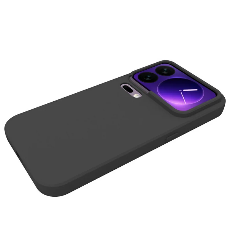 For Xiaomi 18 Pro Case Matte Finish Soft TPU Phone Cover - Black