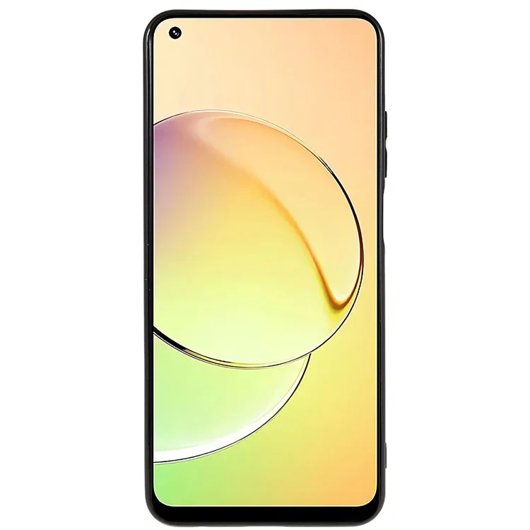 Для Realme 10 4G Anti-fingerprint Matte Flexible TPU Case Anti-scratch Mobile Phone Cover - Black