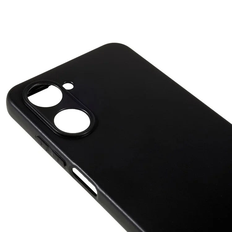 Для Realme 10 4G Anti-fingerprint Matte Flexible TPU Case Anti-scratch Mobile Phone Cover - Black
