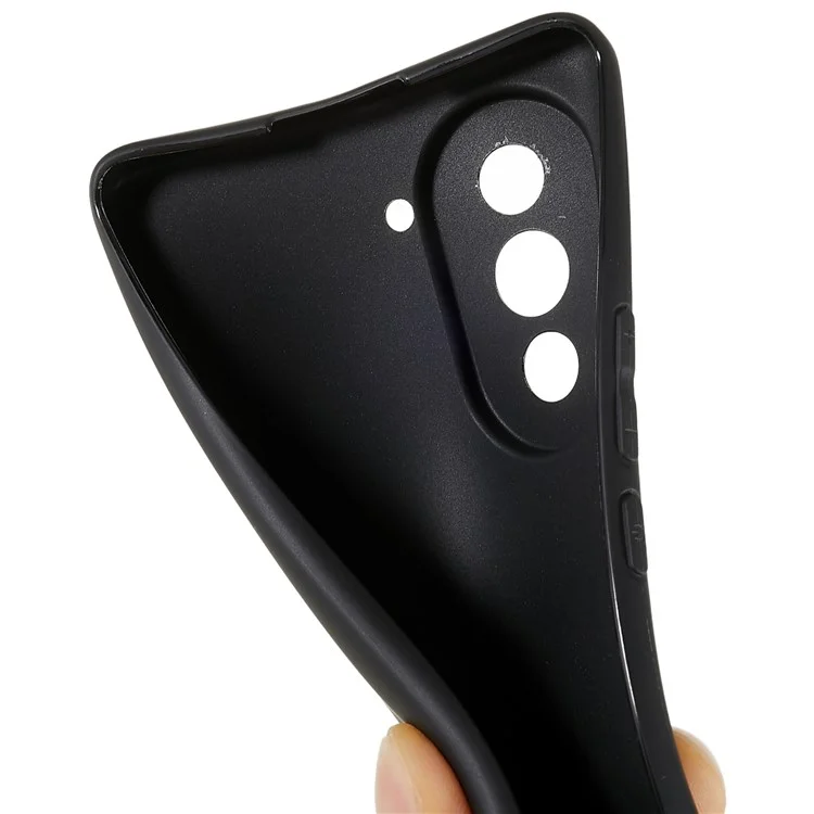 Capa de protección contra arañazos Anti-scratch Drop para Huawei nova 10 Pro 4G, Funda de teléfono celular negra con superficie mate y flexible de TPU