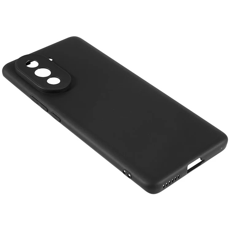 Capa de protección contra arañazos Anti-scratch Drop para Huawei nova 10 Pro 4G, Funda de teléfono celular negra con superficie mate y flexible de TPU