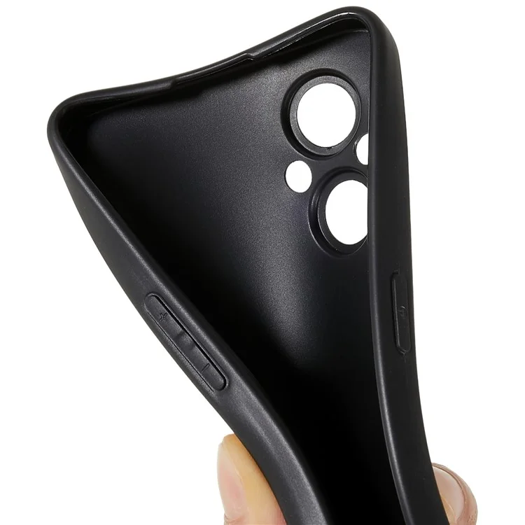 Pour Oppo Reno8 Lite 5G Étui de téléphone Glossy Flexible Coque TPU Anti-rayures Protection Anti-chute