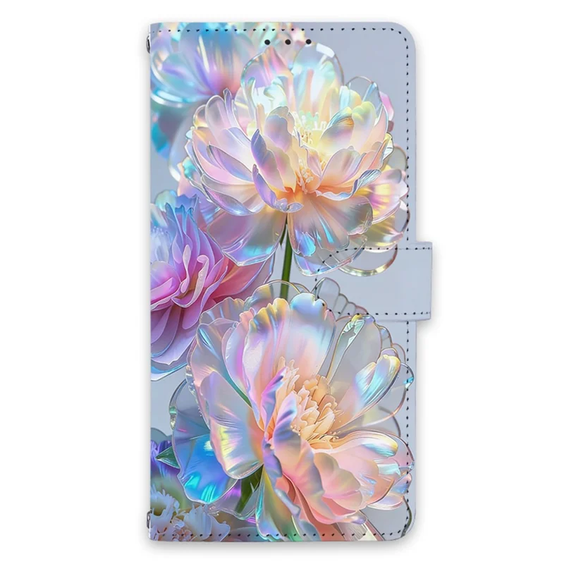 Til iPhone 18 Pro / 17 Pro Case Mønsterprintet PU Læder Wallet Flip Telefonbeskyttelse - QMHD0003