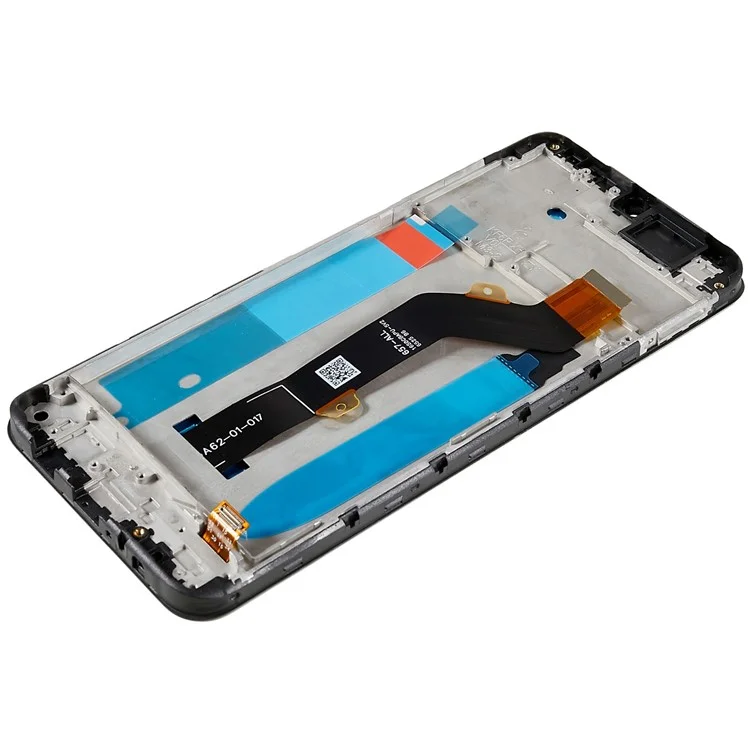Für Tecno Spark 7T 4G KF6p Grade C LCD-Bildschirm und Digitizer-Baugruppe + Rahmenersatzteil (ohne Logo)