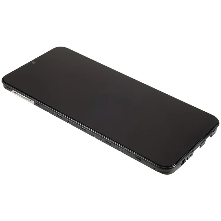 Für Tecno Spark 7T 4G KF6p Grade C LCD-Bildschirm und Digitizer-Baugruppe + Rahmenersatzteil (ohne Logo)