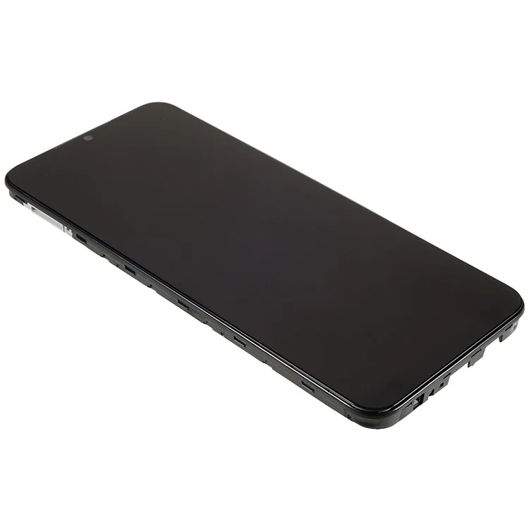 Für Tecno Spark 7 4G Grade C LCD-Bildschirm und Digitizer-Baugruppe + Rahmen-Ersatzteil (ohne Logo)