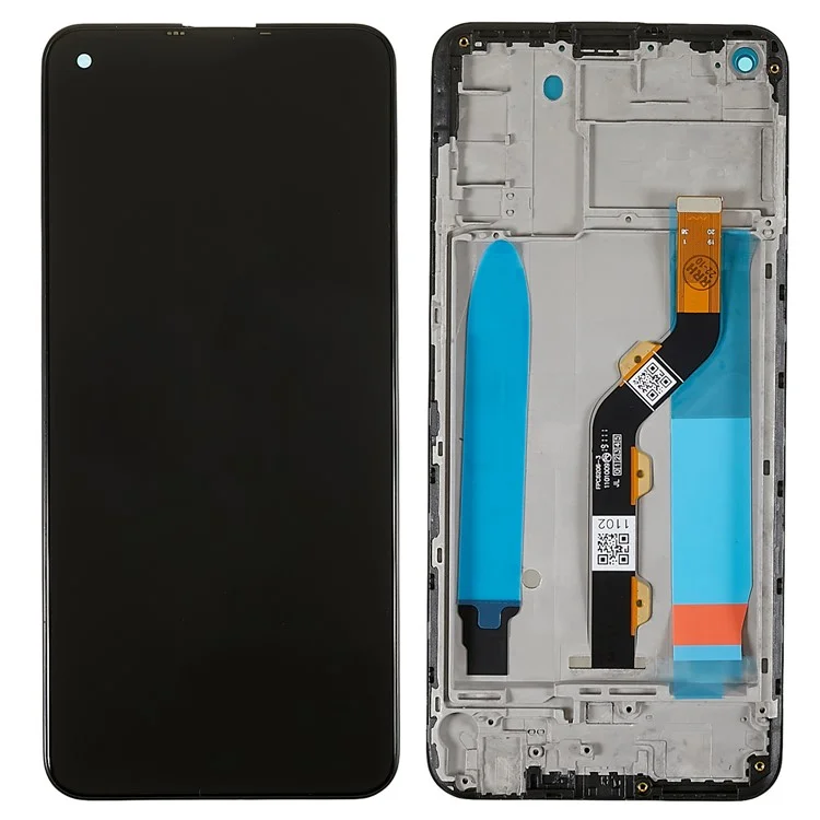 Per Infinix S5 4G X652 Grado C Schermo LCD e Digitizer Assembly + Frame Parte di ricambio (senza logo)